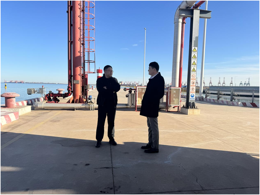 黄骅市杰达物流有限公司与保定市大程运输有限公司来访交流合作